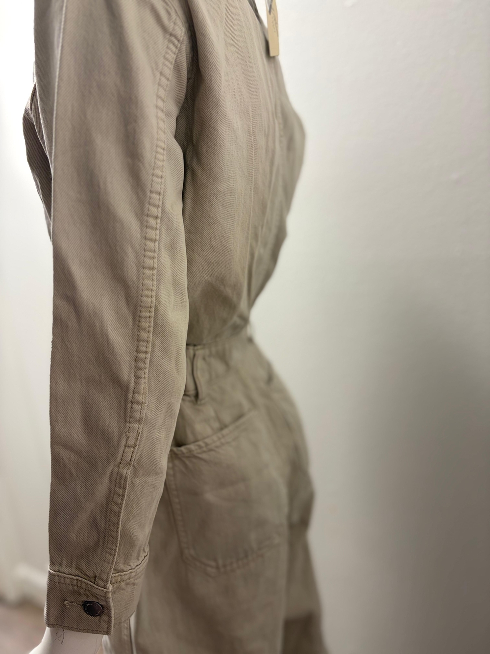 Universal Thread Tan Utility Jacket with Button Tag - Picture 4 of 5